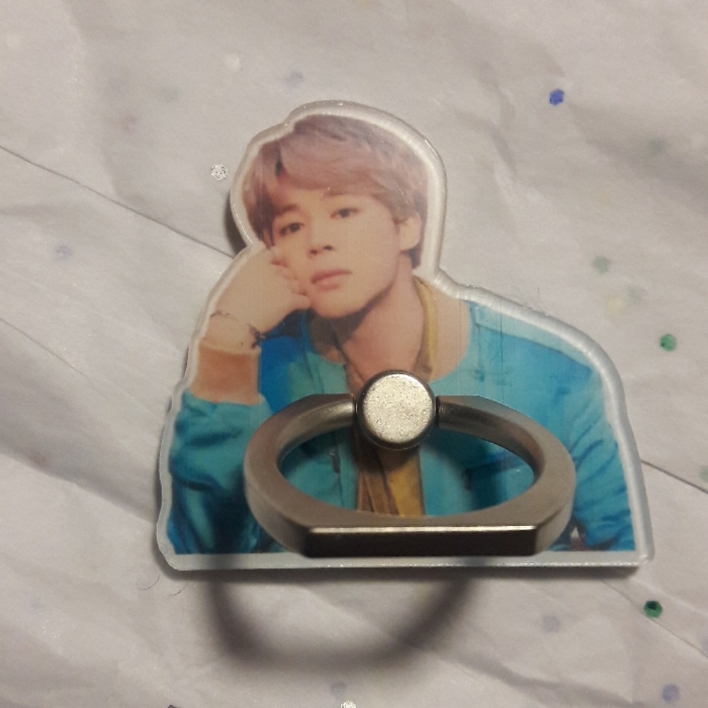 BTS Kpop Jimin Phone Holder And Stand - Picture 1 of 1